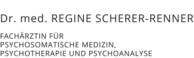 Dr. med. Regine Scherer-Renner - Fachärztin für Psychosomatische Medizin, Psychotherapie und Psychoanalyse